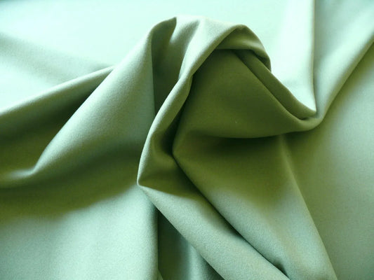 BRUNSCHWIG & FILS CONSTABLE FLANNEL WOOL FERN GREEN MSRP$200+