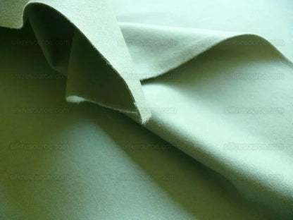 Brunschwig &amp; Fils Constable Flannel Wool Satin Fern Green Heavy MSRP USD 200+