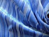 BRUNSCHWIG & FILS LAVINIA SILK VELVET CANTON BLUE MSRP$426!