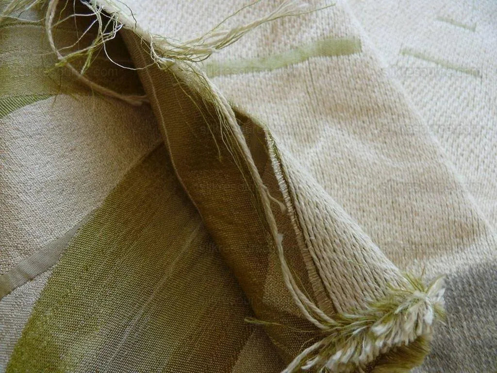 1.9y Brunschwig &amp; Fils Bamboo Myanmar Figured Woven Silk Bamboo