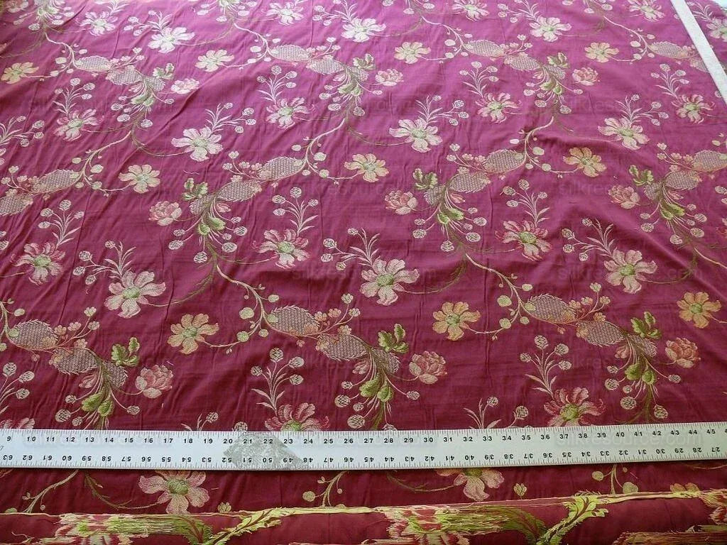 Stroheim & Romann Petit Jardin" Rouge Lace Flower Garland Burgun