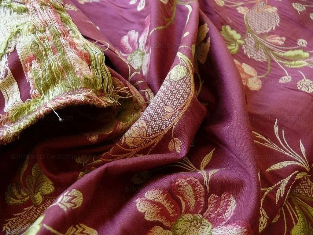 Stroheim & Romann Petit Jardin" Rouge Lace Flower Garland Burgun