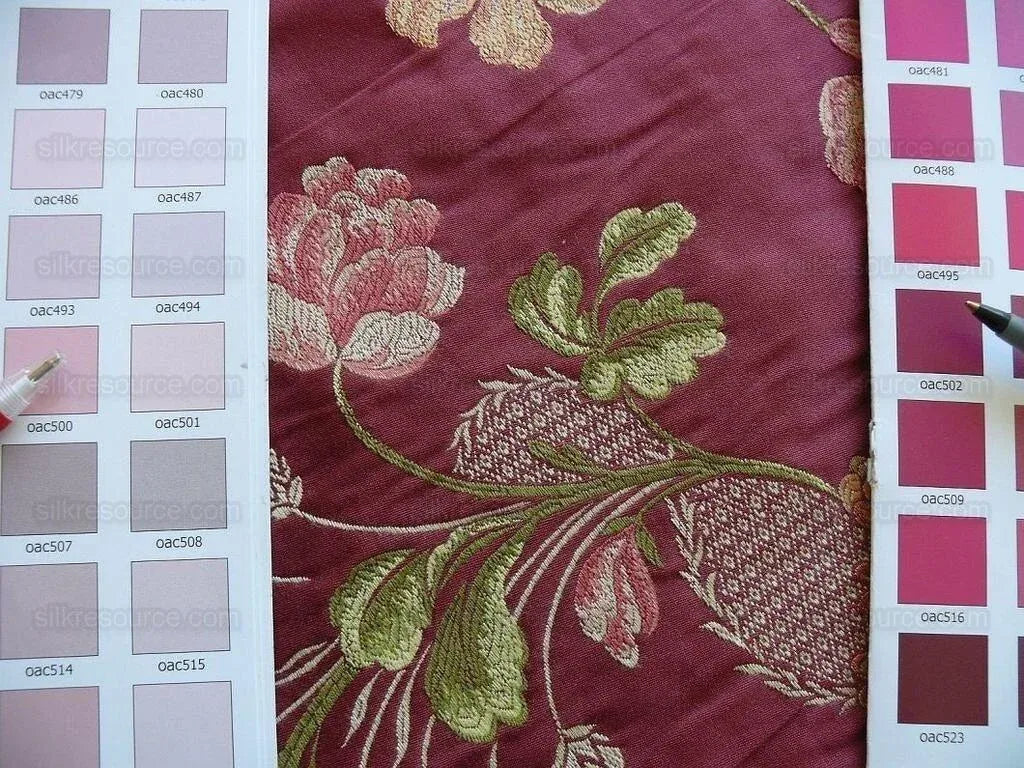 Stroheim & Romann Petit Jardin" Rouge Lace Flower Garland Burgun