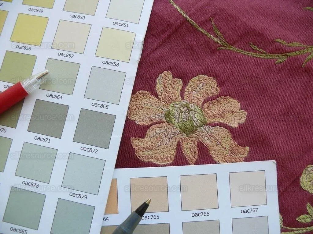 Stroheim & Romann Petit Jardin" Rouge Lace Flower Garland Burgun