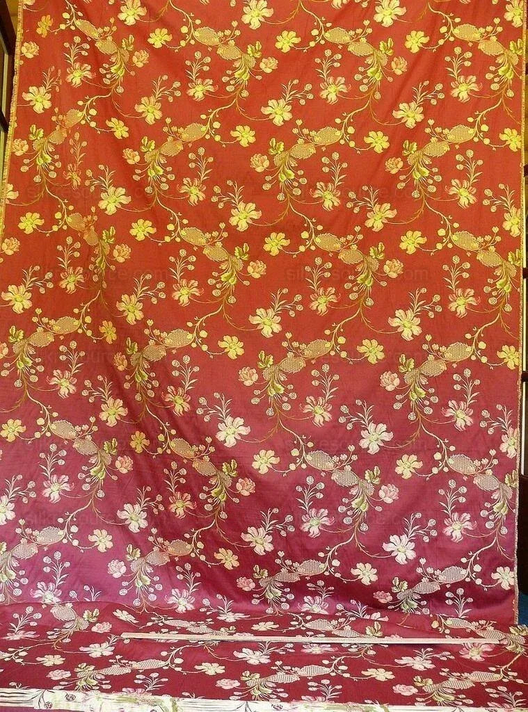 Stroheim & Romann Petit Jardin" Rouge Lace Flower Garland Burgun