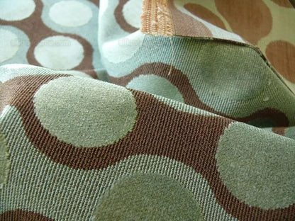 Clarence House Bridget Cut Velvet Deep Turquoise Blue MSRP USD 510/Y