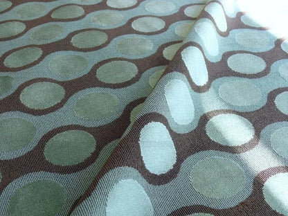 Clarence House Bridget Cut Velvet Deep Turquoise Blue MSRP USD 510/Y