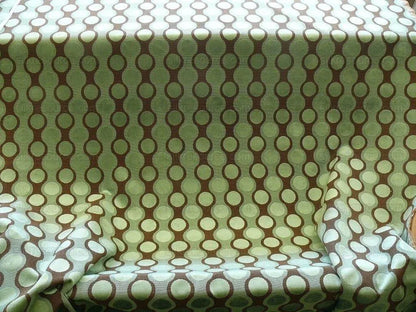 Clarence House Bridget Cut Velvet Deep Turquoise Blue MSRP USD 510/Y