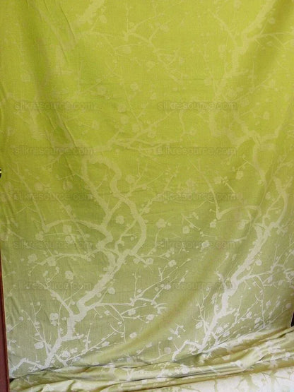 Clarence House Summer Quince Asian Tree Flower Green Heavy! Msrp 186+/Y