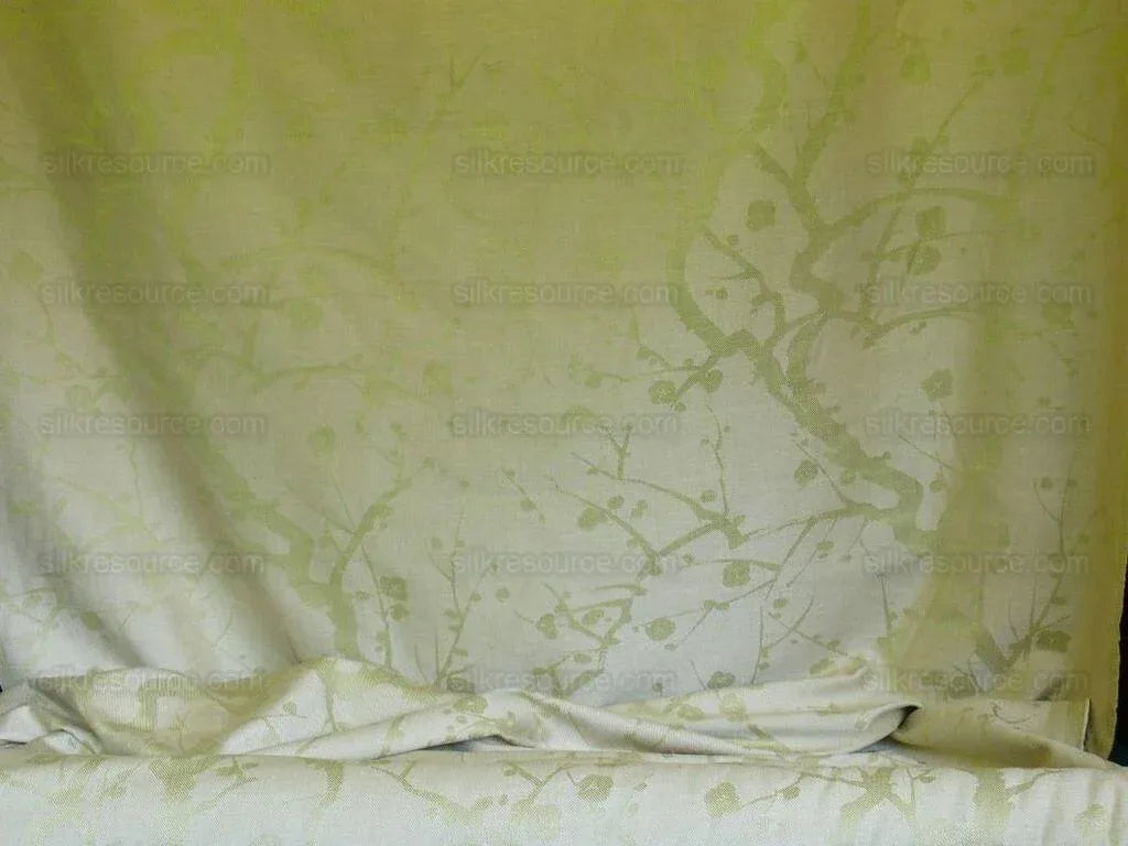 Clarence House Summer Quince Asian Tree Flower Green Heavy! Msrp 186+/Y