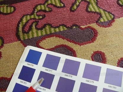 Clarence House Amelie Amelie Linen Velvet Hot Pink Green Bty MSRP USD 300+/y