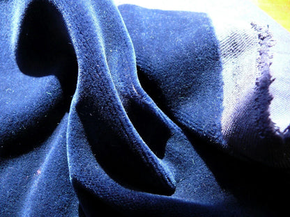 BEACON HILL MOHAIR VELVET DEEP NAVY BLUE BTY MSRP$365 #1442