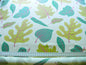 CLARENCE HOUSE LANDIS LINEN FOLIAGE PRINT PINK GREEN TAN RT$190