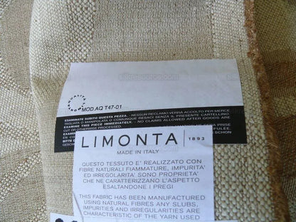 Clarence House Saarinen Melodic Jacquard Sable White Lite Brown Tulip Art Deco Mid Century