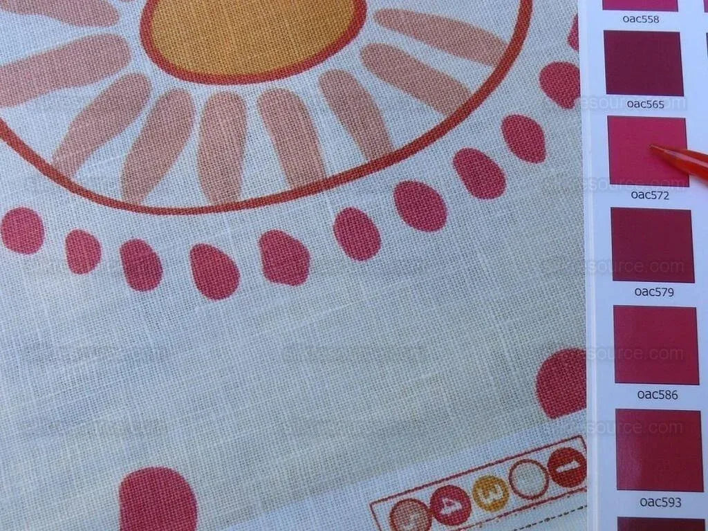 Bty Clarence House Marisol Linen Pink Mid-century Sunflower#1459