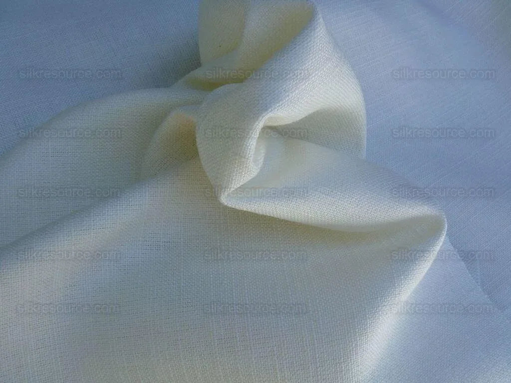 by yard Clarence House Pantelleria Eggshell Linen Very Heavy MSRP USD 169/Y #1460