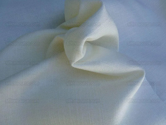 by yard Clarence House Pantelleria Eggshell Linen Very Heavy White MSRP USD 169/Y #1460