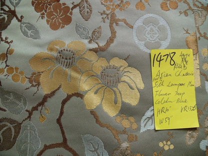 KRAVET CHINOISERIE SILK LAMPAS PLUM&FLOWING QUINCE ENGLISH D