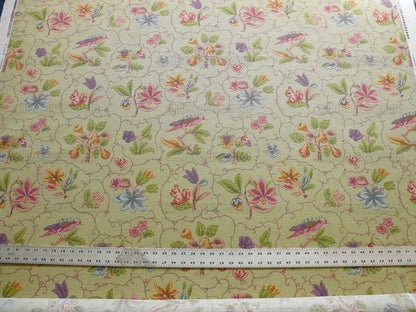 Cowton &amp; Tout Shelburne Bird Butterfly Squirrel Acorn English Country Animal Celadon Pear Green Pink Purple MSRP USD 192/Y