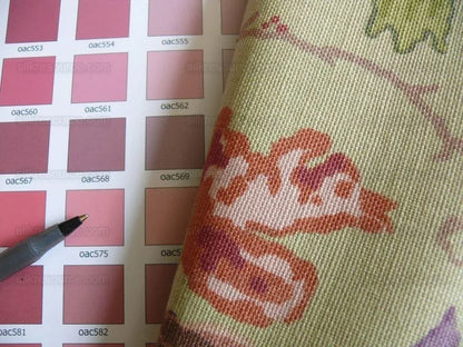 Cowton &amp; Tout Shelburne Bird Butterfly Squirrel Acorn English Country Animal Celadon Pear Green Pink Purple MSRP USD 192/Y