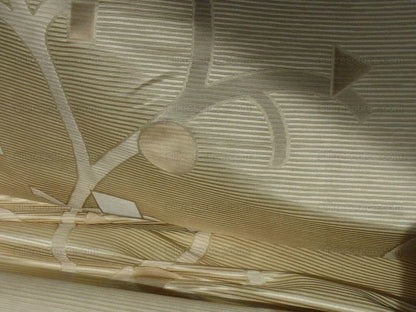 Scalamandre Modern Ivory Collection Campagna Silk Cotton Lampas MSRP USD 350Y