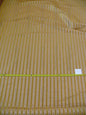 Pindler 100% Silk Satin Stripe Taffeta Wheat Gold Red Silver White