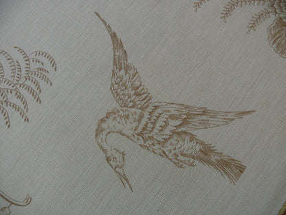 SCALAMANDRE OLD WORLD WEAVER ORIENTAL TOILE CHINOISERIE NATURAL