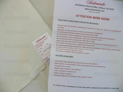 Scalamandre Ascot Ivory 100% silk Taffeta Pure White Very Thick! Per Yard MSRP USD 238/Y