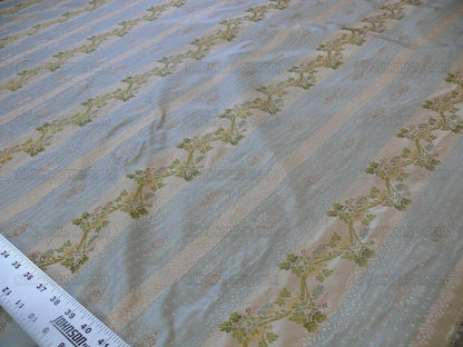 Scalamandre Old World Weavers 100%silk Lisere Romano Blue Rt$944