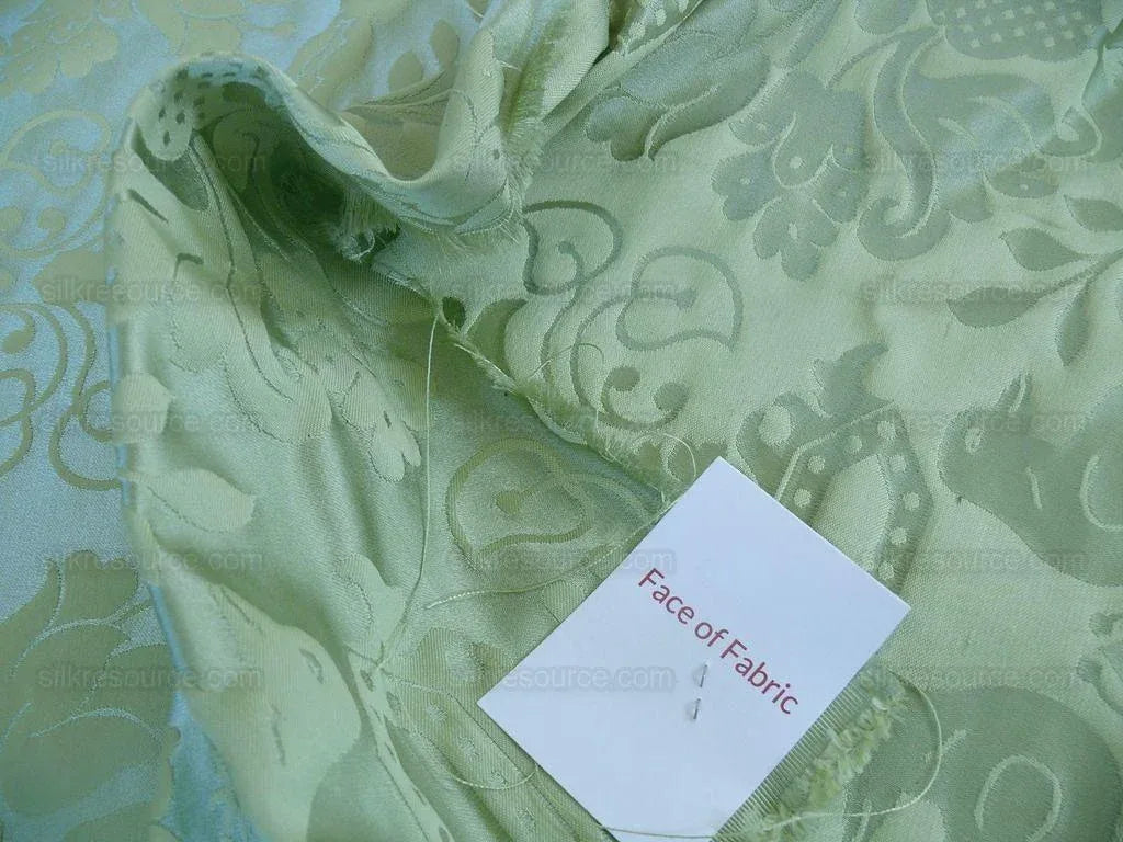 Scalamandre Old World Weavers Love Bird Mint Green MSRP USD 612/Y