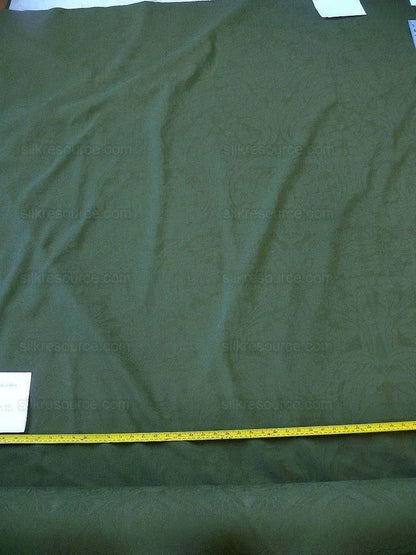 Scalamandre Barker Mansion 100% Worsted Wool Damask Ivy Green