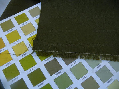 Scalamandre Barker Mansion 100% Worsted Wool Damask Ivy Green