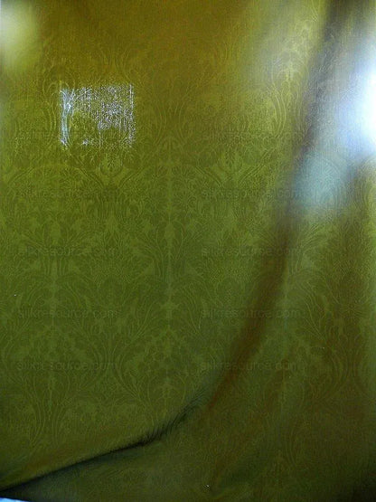 Scalamandre Barker Mansion 100% Worsted Wool Damask Ivy Green