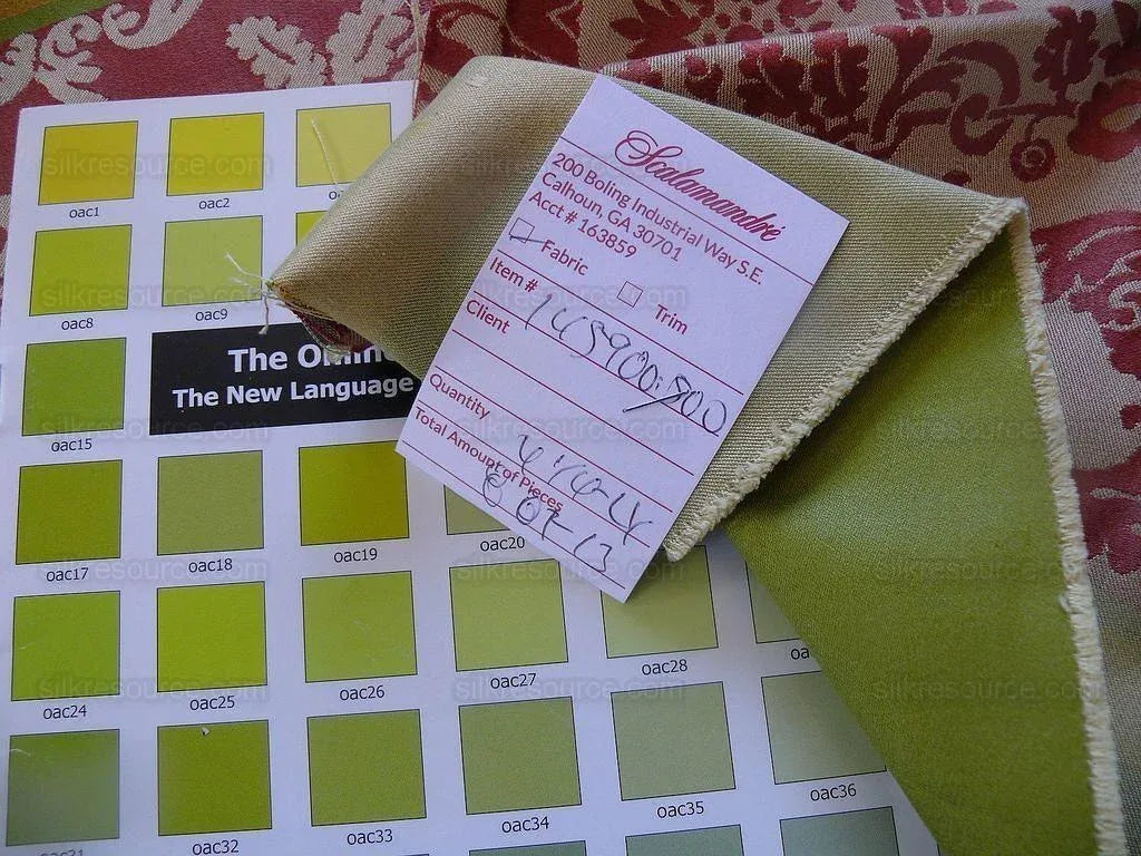 By yard Scalamandre Museum Project Stripe Neo-classical Silk pink Green MSRP USD 459/y