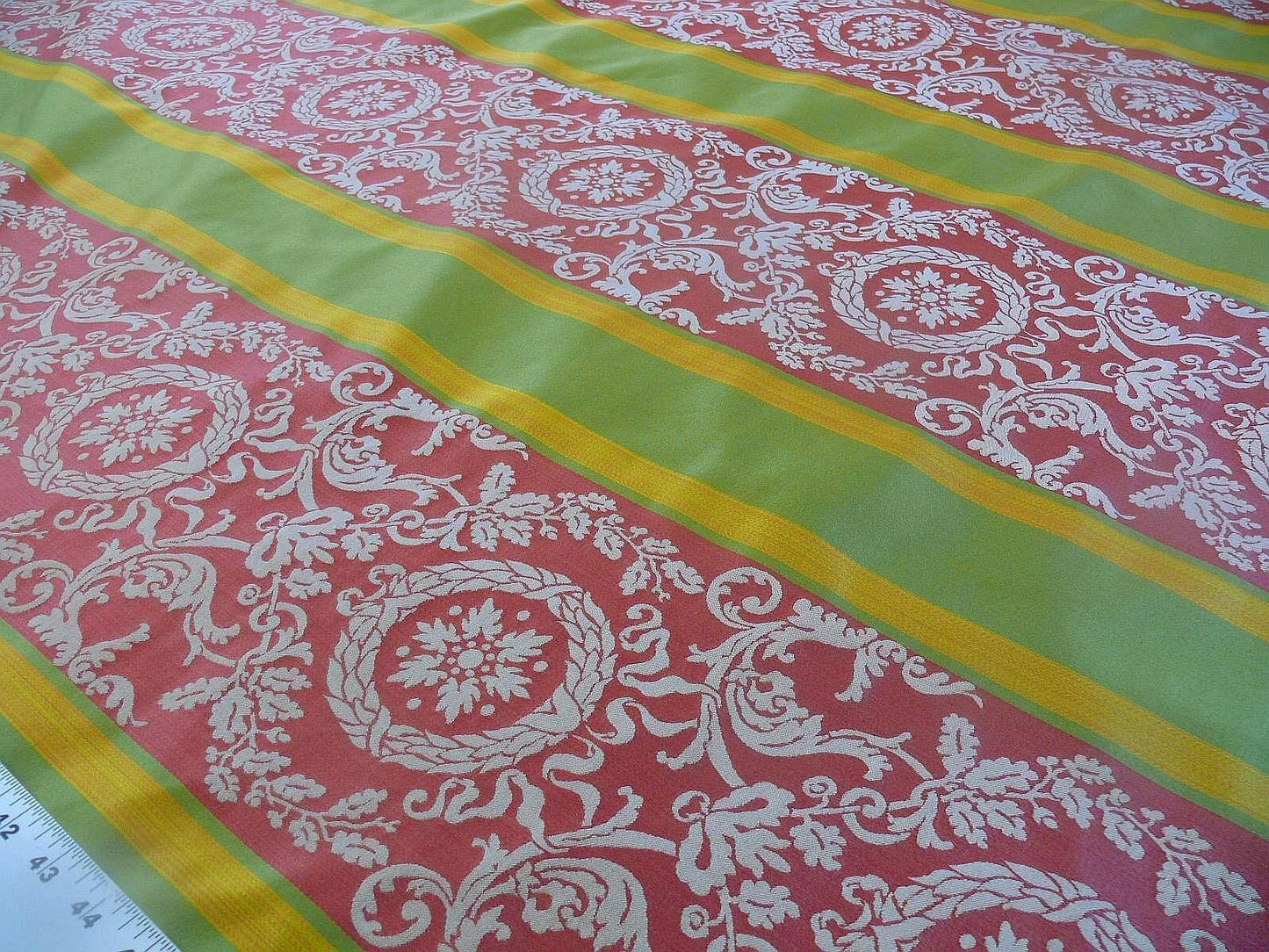 SCALAMANDRE MUSEUM PROJECT STRIPE NEO-CLASSICAL SILK MSRP$459