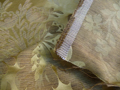 Scalamandre Claudina Damask Neutral Color Classic Thick!MSRP USD 320