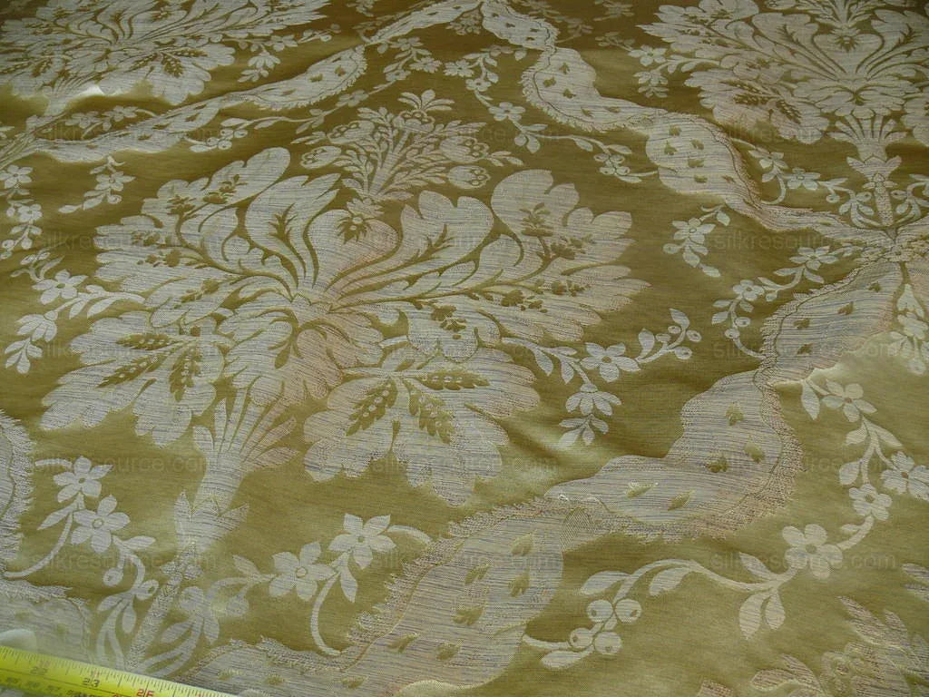 Scalamandre Claudina Damask Neutral Color Classic Thick!MSRP USD 320