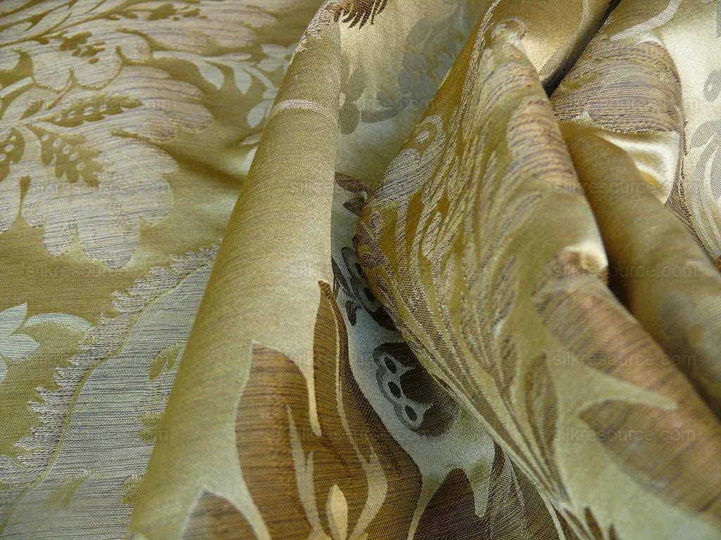 Scalamandre Claudina Damask Neutral Color Classic Thick!MSRP USD 320