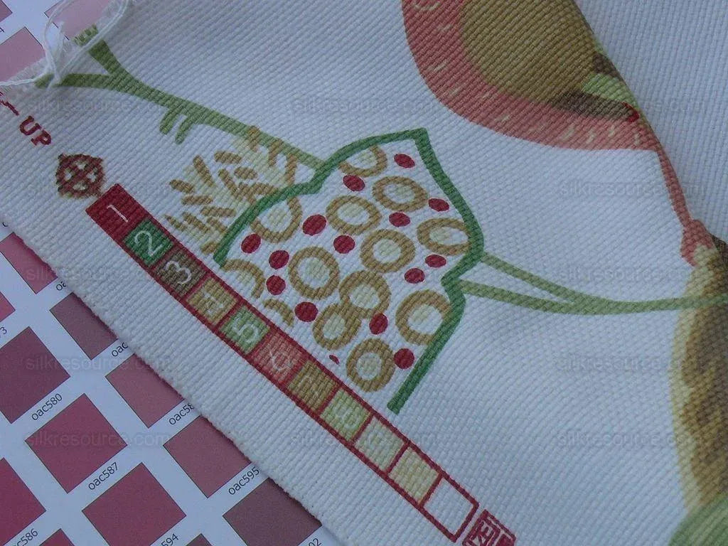 Scalamandre White Kirkwood Squirrel Peacock Acorn Animals Cotton