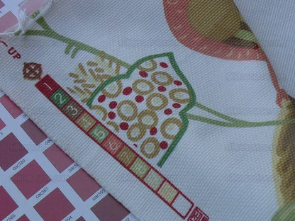 Scalamandre White Kirkwood Squirrel Peacock Acorn Animals Cotton