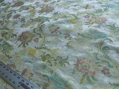 Scalamandre Old World Weavers Louis Xv Silk Lampas Ivory MSRP USD 730/Y