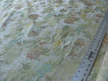 Scalamandre Old World Weavers Louis Xv Silk Lampas Ivory MSRP USD 730/Y