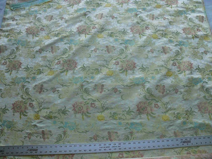 Scalamandre Old World Weavers Louis Xv Silk Lampas Ivory MSRP USD 730/Y