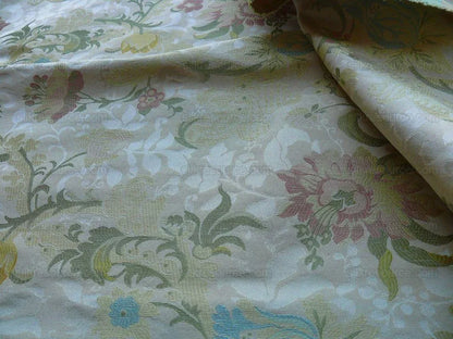 Scalamandre Old World Weavers Louis Xv Silk Lampas Ivory MSRP USD 730/Y