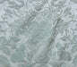 SCALAMANDRE NASHVILLE CELADON GREEN BEIGE SILK DAMASK MSRP$394/Y