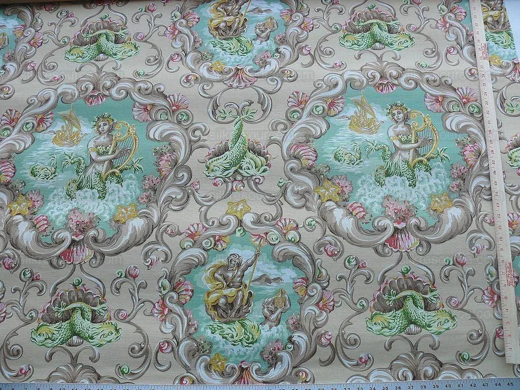 Bty Old World Weavers Galatea Poseidon Calypso Ocean MSRP USD 572Y