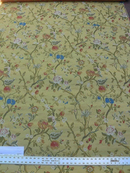 5.5y Scalamandre Giardino Paradisio 2 Jasmine Multi Old World Weavers