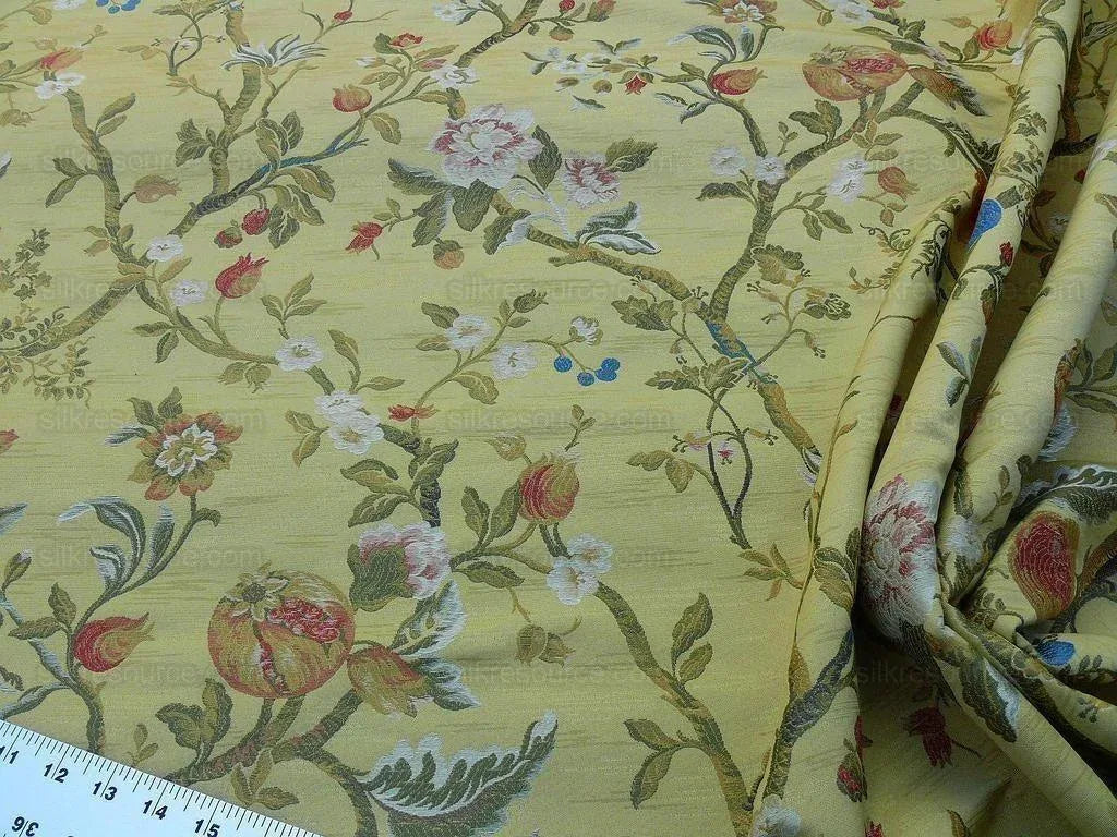 5.5y Scalamandre Giardino Paradisio 2 Jasmine Multi Old World Weavers