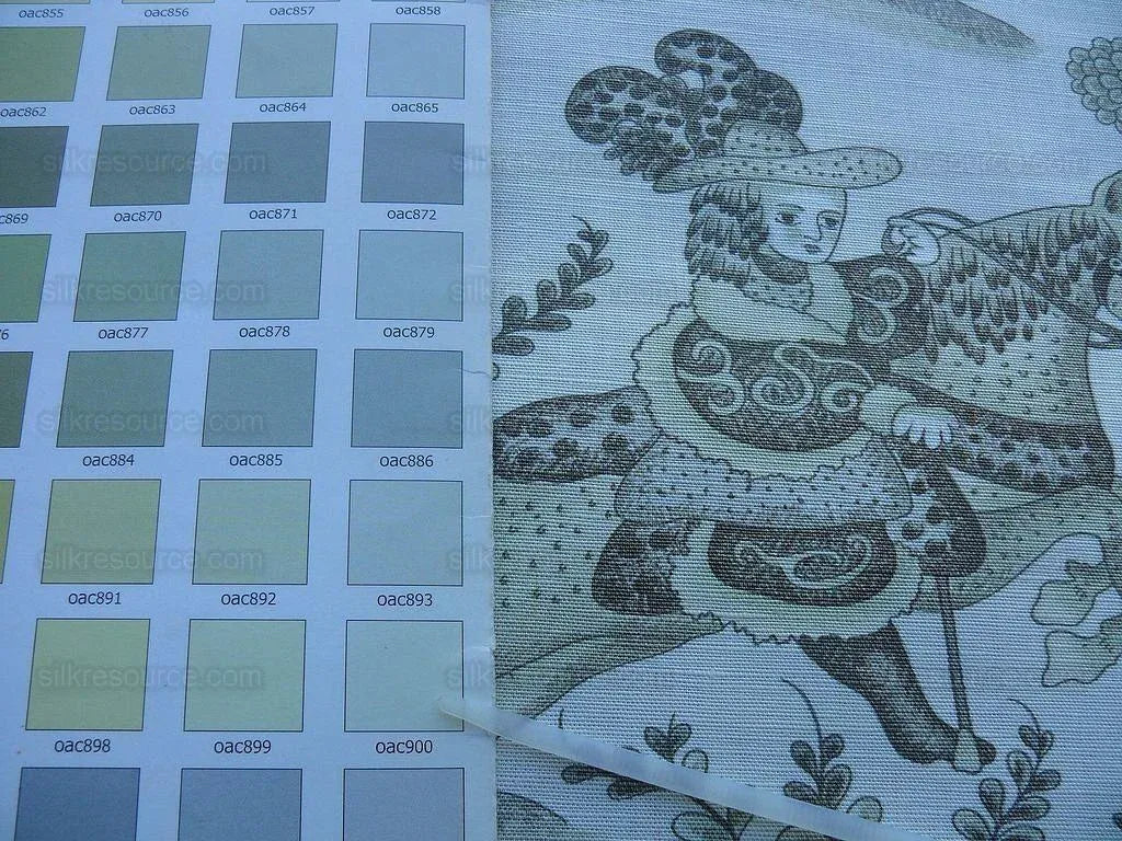 Scalamandre Grey Watkins Enchanted Forest Taupe Myth Horse