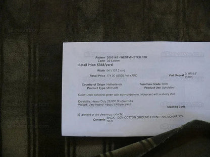 bty Lee Jofa Westminster Mohair+silk Velvet Loden Deep Green Heavy MSRP USD 348/Y